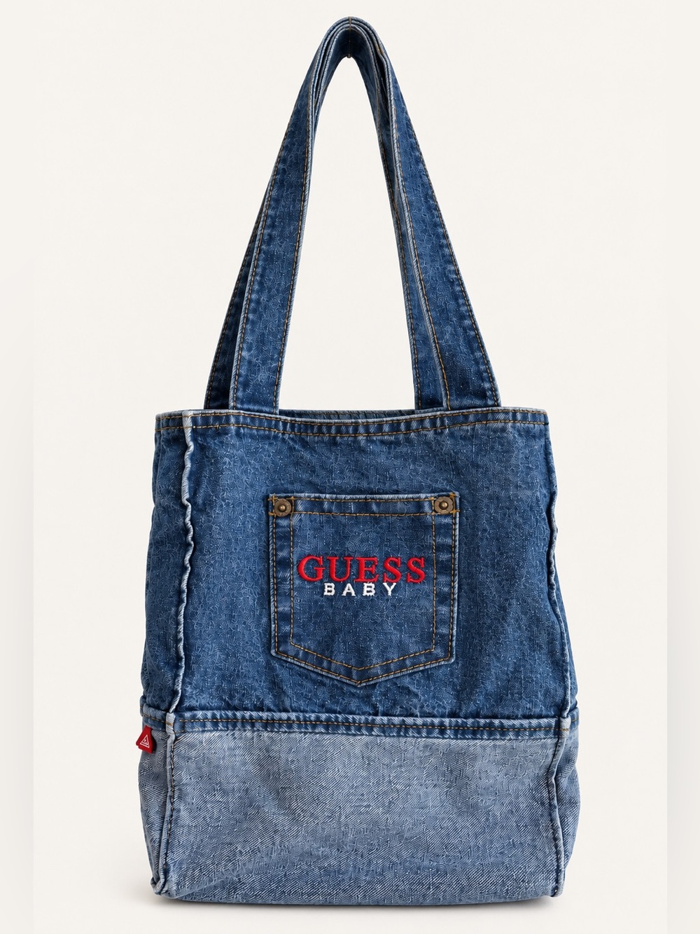 GUESS Baby Y2K Denim Purse Tote Bag